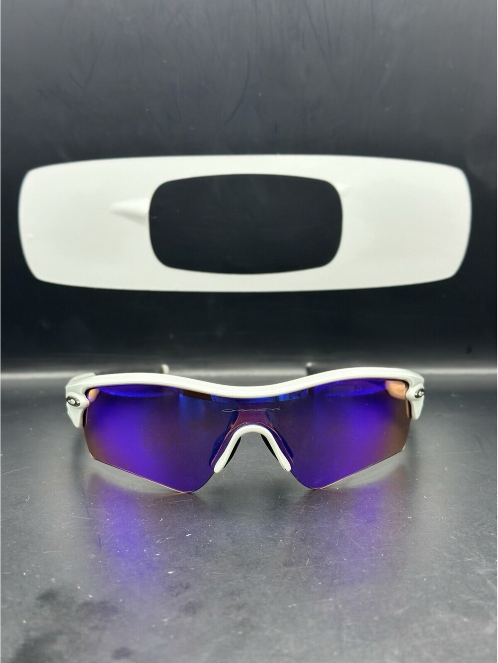 Oakley Radar Path White Chrome/G20 Black Iridium Lenses 09-673J